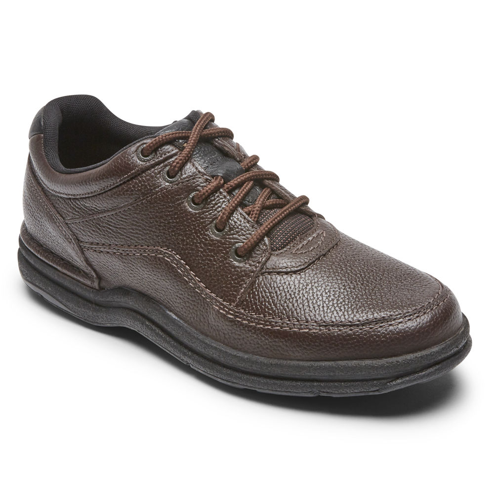 Tenis Rockport Homem Marrom - World Tour Classic Shoe - 81640HJDF